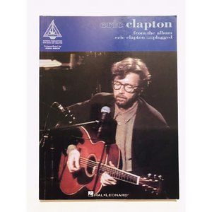 Eric Clapton Unplugged Songbook Hal Leonard 1992 Guitar Tablet Sheet Music